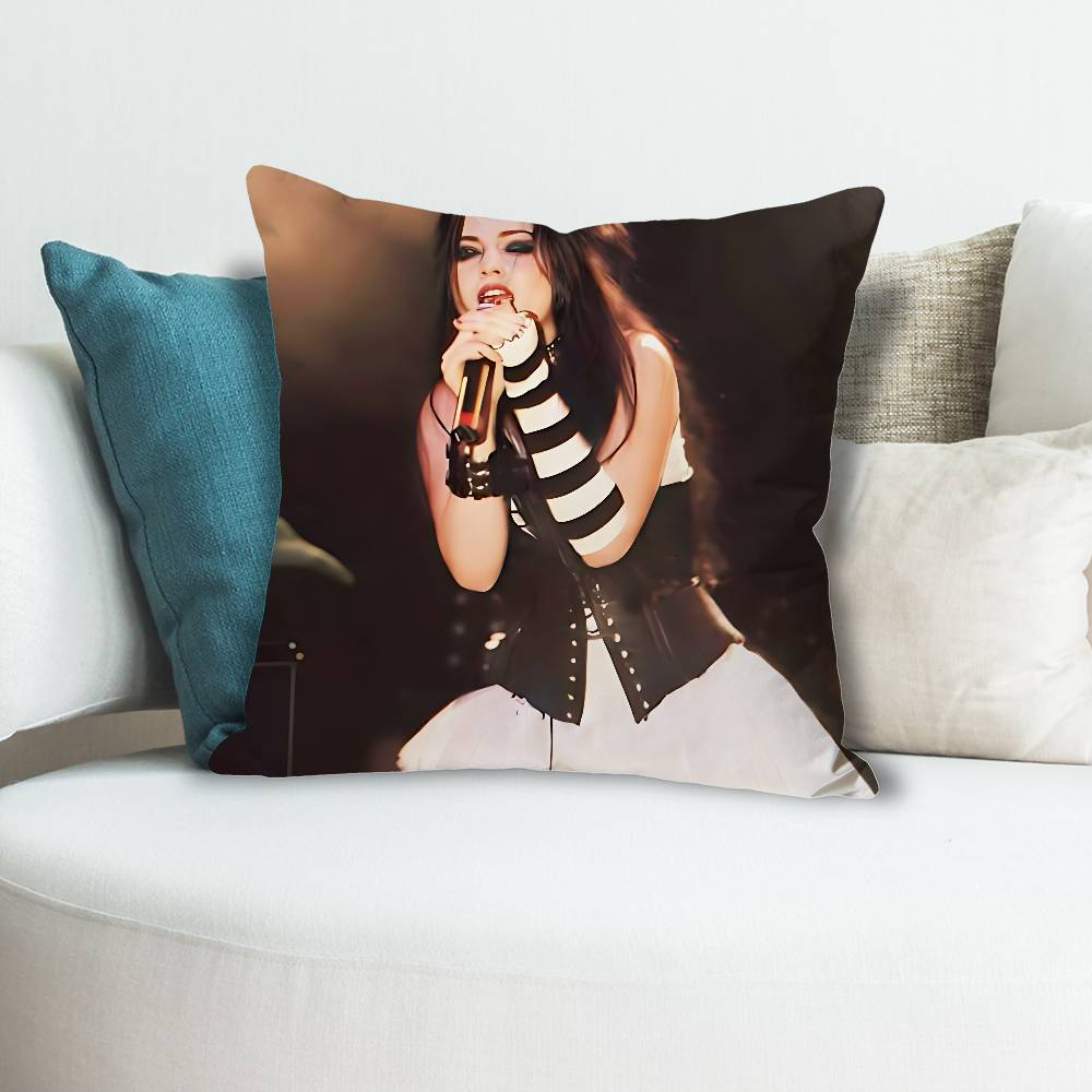 FFallen AAmy Lee Anime Celebrity Merchandise AllMatch Printed Pillow Case Sofa Car Office Room Decoration Protector
