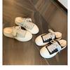 Sheepskin Version~ New Silk and Satin Bag Head and Half Slippers Women's Thick-soled Height-increasing Casual Sports Board Shoes