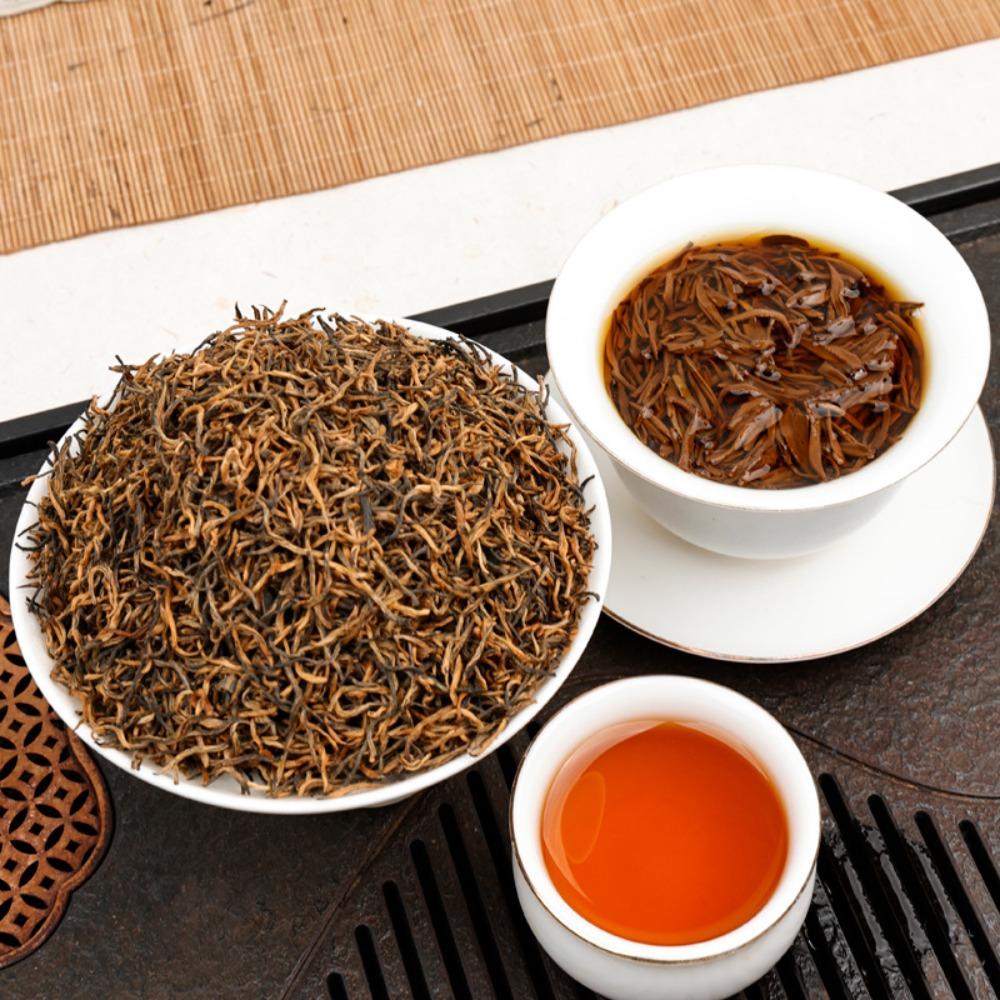 Dianhong tea Jin Junmei Zhengshan small species Yinghong lemon black tea leaves wholesale gift box e-commerce model one piece delivery