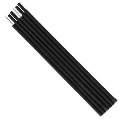 DOD XP-01K Tent Tarp Pole Set of 2 with Peg & Rope & Storage Bag Black (Approx.) Diameter 1.5 X Length 170cm