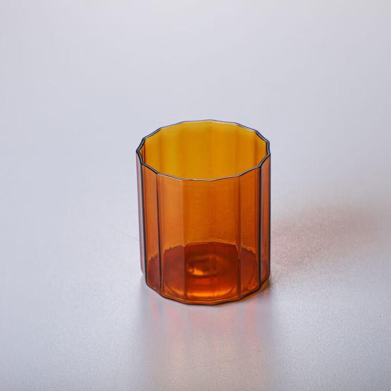 Qitai Transparent Glass Beverage Cups