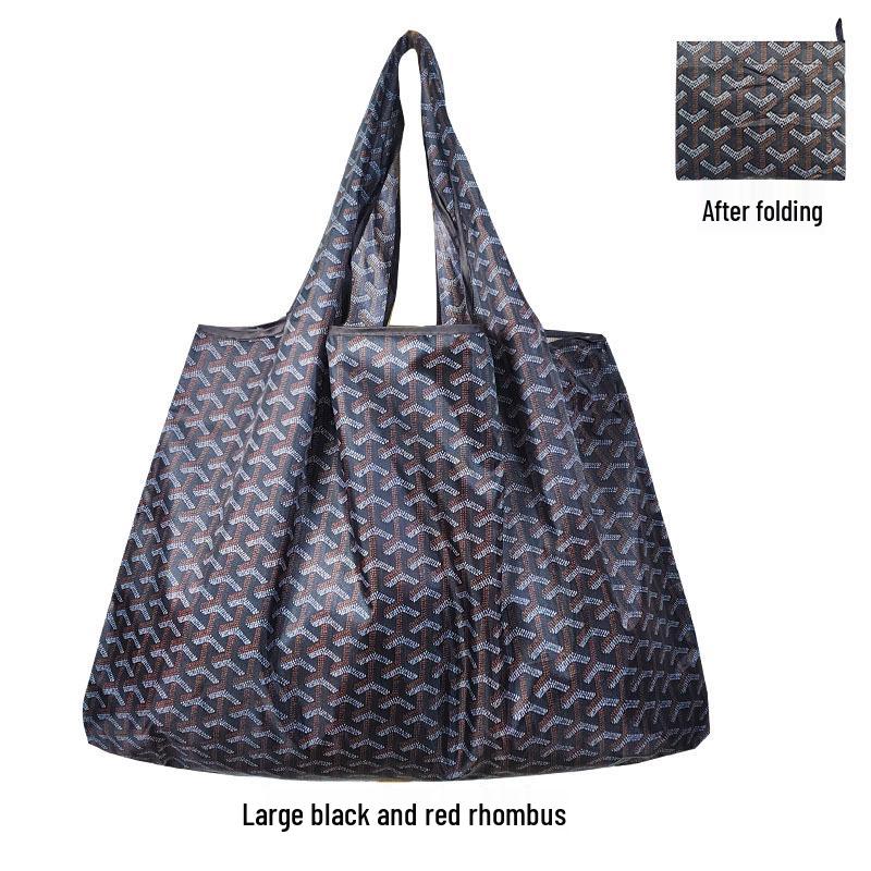 In-Stock Foldable Large Grocery Handbag - 210D Oxford