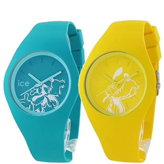 

[Ice Watch] Ice Watch Pair Watch Storage Box Men s Women s Disney Collaboration Unisex Silicone 40mm Medium Wristwatch [Item] (no.7 GreenYellow)