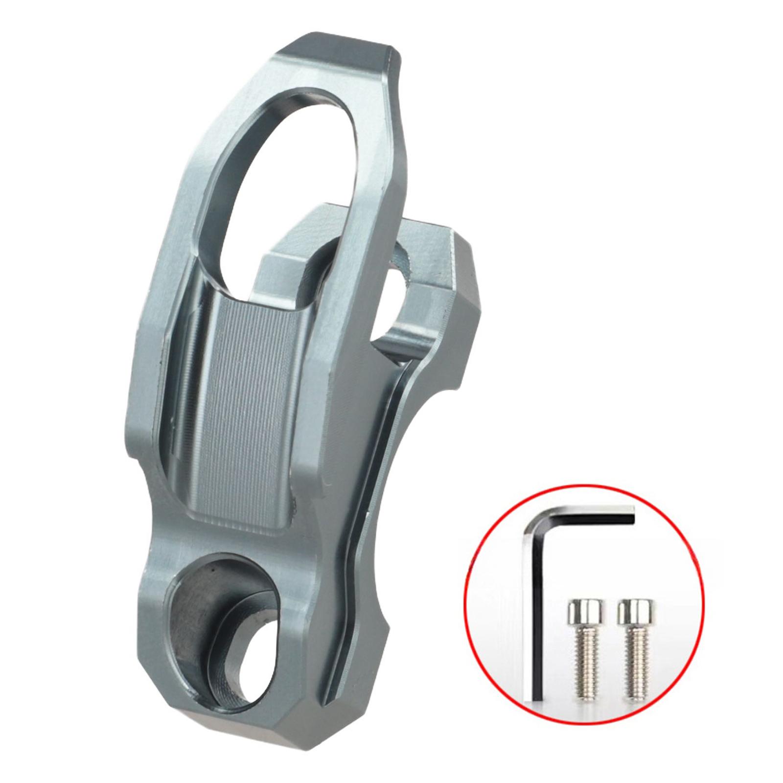 

2026 Hot Sale Brand. Good And High Quality For Honda PCX 125 150 160 Scooter CNC Helmet Hook Clamp Bag Holder Hanger YAFEX срібний