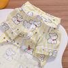 Pet Clothes with Cartoon Puppy Prints Soft Cotton-Feel with Easy Snap Closure Dog Shirt for Spring Summer
