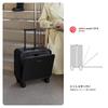 Aluminiu rezistent la șocuri Carry 8 Față Deschis Business Echipat cu TSA Imediat 48 x 42 x Negru [TUPLUS] Valisă, Husă, Geantă de mână, Silențioasă, Roți,