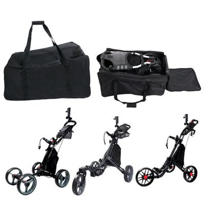 Golf Push Cart Bag Heavy-Duty Storage Organizer Large Capacity Carts Cover Protector Versatile Nylon Bag for Golf Fitness Travel Beach Camping