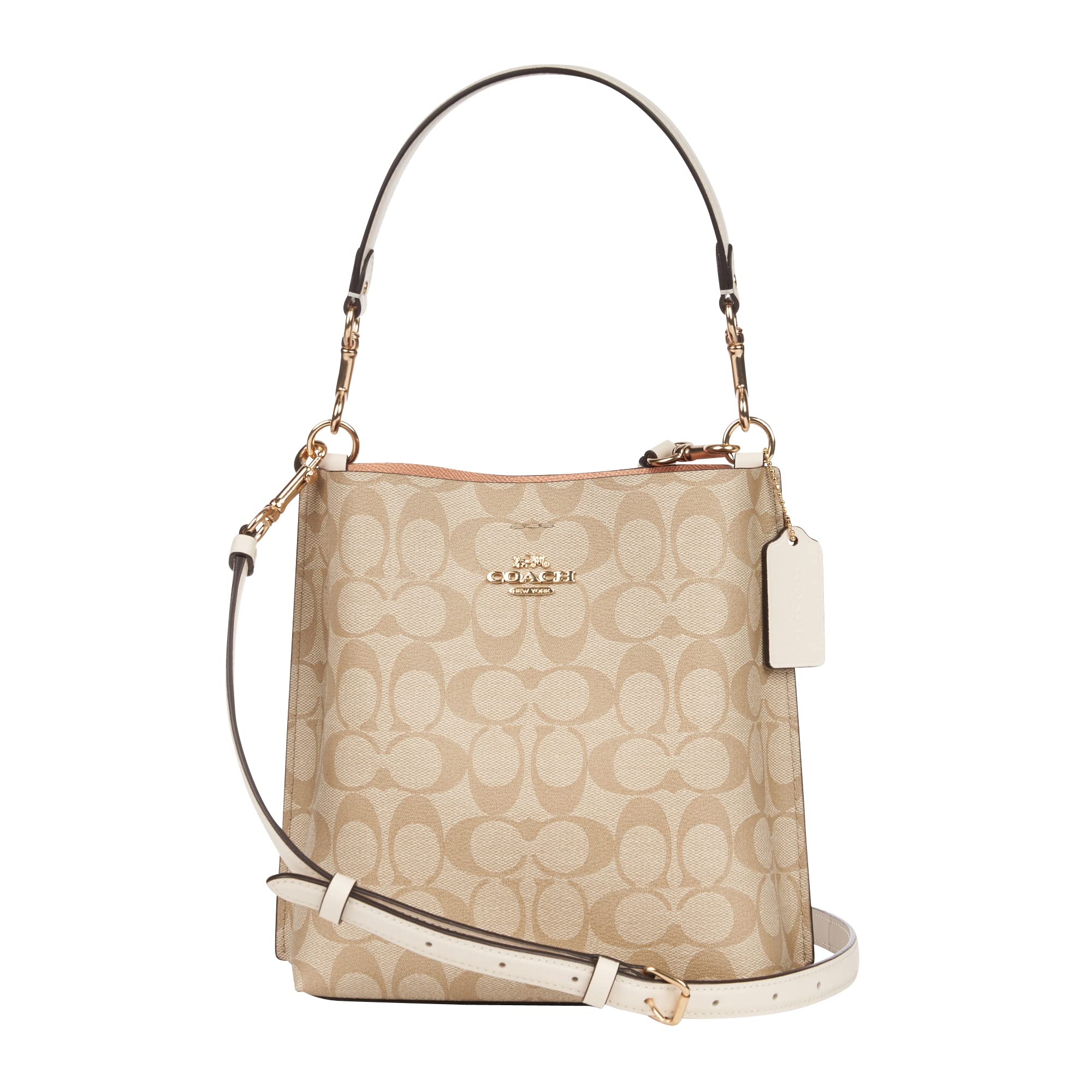 

OUTLET Shoulder Bag CA582 IMDQC Molly Bucket Bag 22 Beige White White [Coach] [Item]