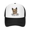 Custom Peeking Dog Yorkshire Terrier Trucker Hat Women Unisex Adjustable Adult Baseball Cap Outdoor Dad Hat