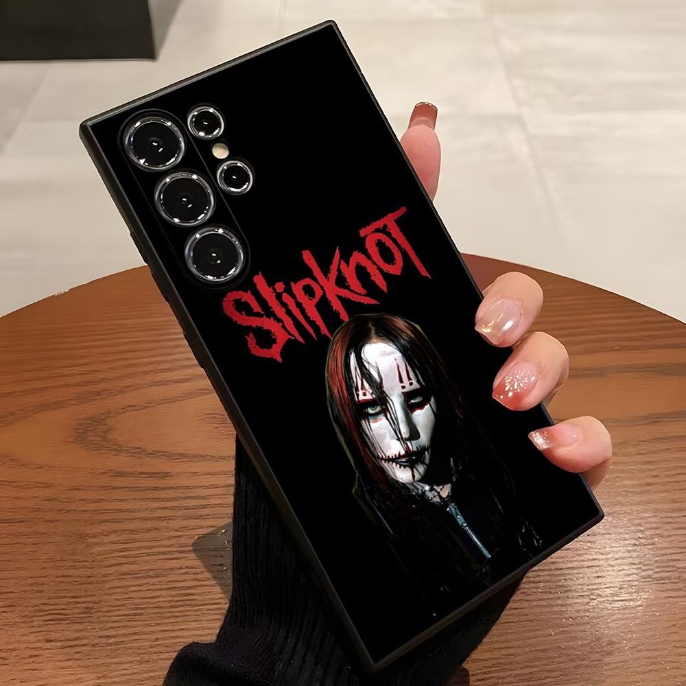Carcasă de telefon Rock populară S-Slipknot pentru S23 Samsung S26 S24 S25 Ultra S22 S20 Fe S21 Plus A16 A54 A34 A53 Capac Spate