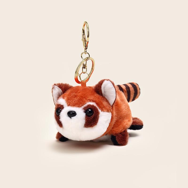 Plush Colorful Cute Animal Keychain Charming Fun Accessory Gift For Animal Lovers