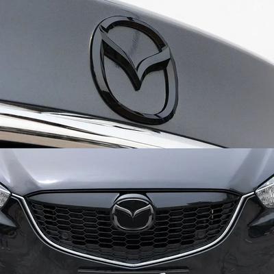 Plastikowy emblemat do 3 5 6 CX-4 CX5 CX7 CX8 CX9 RX7 Samochód Przód Bagażnik Kierownica Odznaka Zamiennik Naklejka Tylna Dekoracja