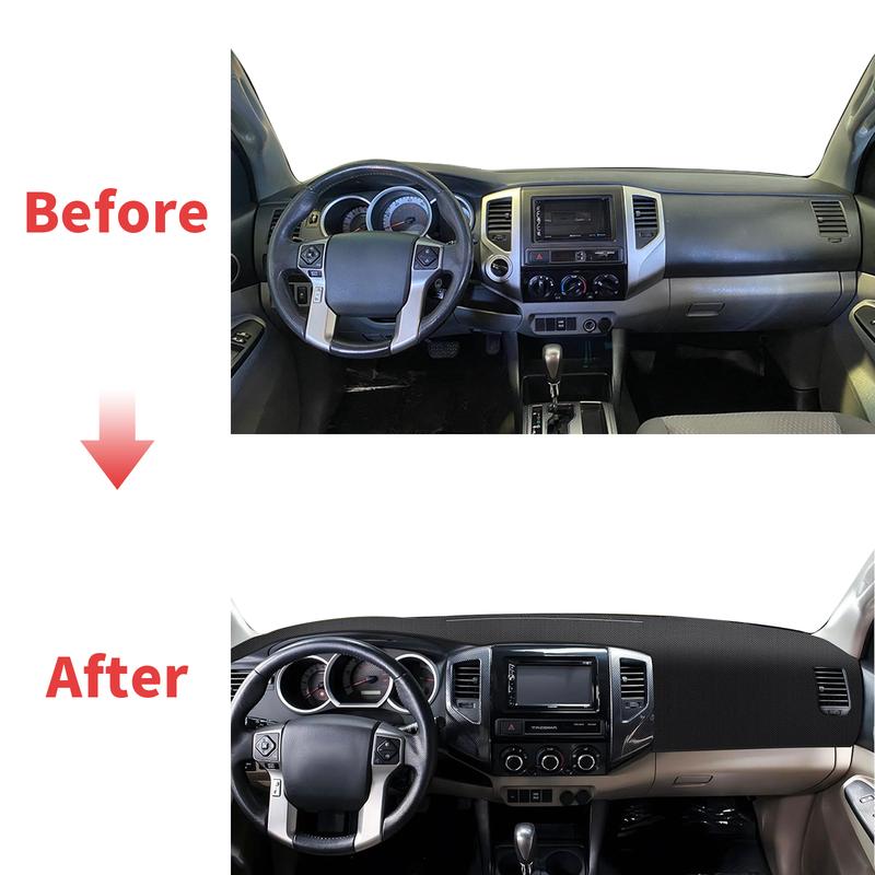 For Toyota Tacoma 2005 2006 2007 2008 2009-2015 High Quality Dashboard Cover Mat Sunshade Anti‑UV Protector Dash Pad Accessories