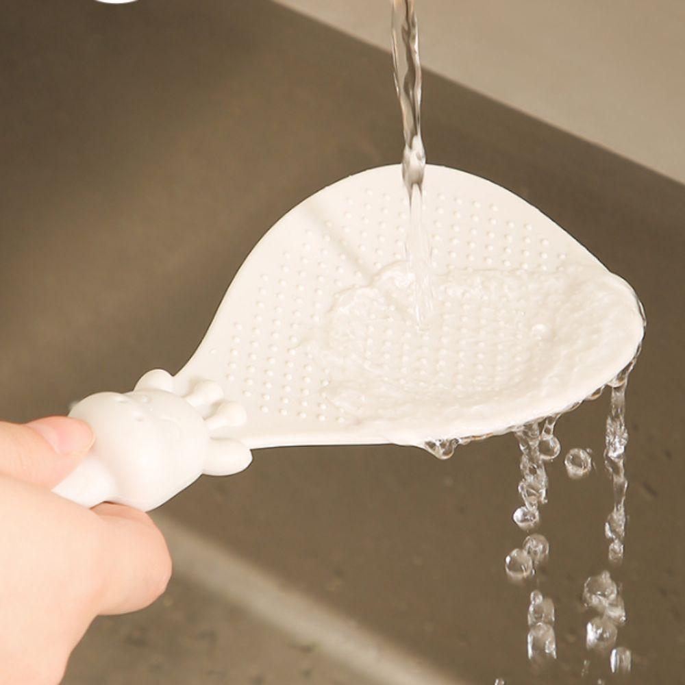 Thickened Standing Rice Spoon Sucker Rice Shovel Durable Anti-Stick Rice Spoon  Kitchen Gadgets