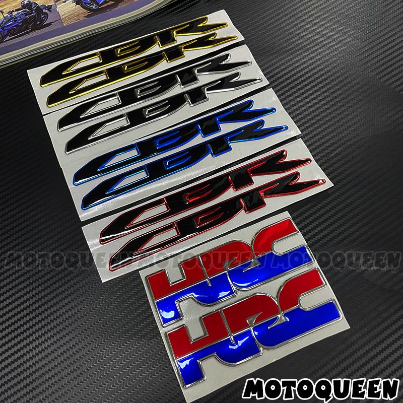 MPC4 For Honda HRC CBR 250R 500R 650R 600 F2 F3 F4 F5 1000 RR Motorcycle Fairing 3D Label Emblem Logo Fuel Tank Pad Decals Stickers