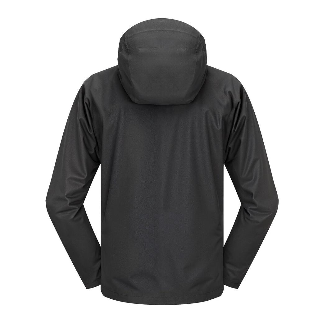 Heated Jacket for Men with 7.4V Battery, Soft Shell Electric Heating Coat, Windproof Waterproof Lightweight Outerwear with 5 Heating Zones & 3 Heat