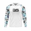 UPF 50 Long Sleeve Fishing Shirt With Hood Quick Dry UV Protection Men Women Outdoor Angling Gear
