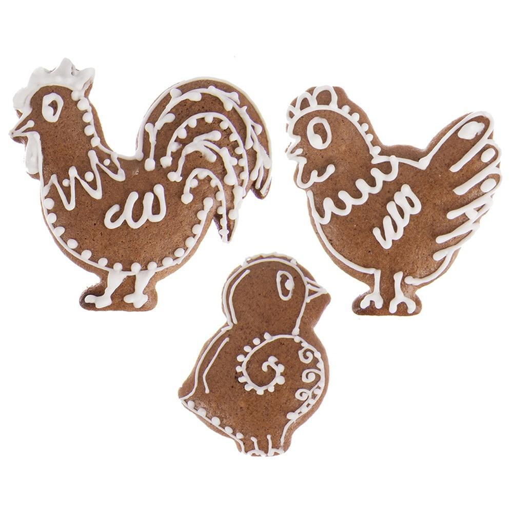 3x Vánoční Velikonoční vykrajovátka Formičky na vykrajování sušenek