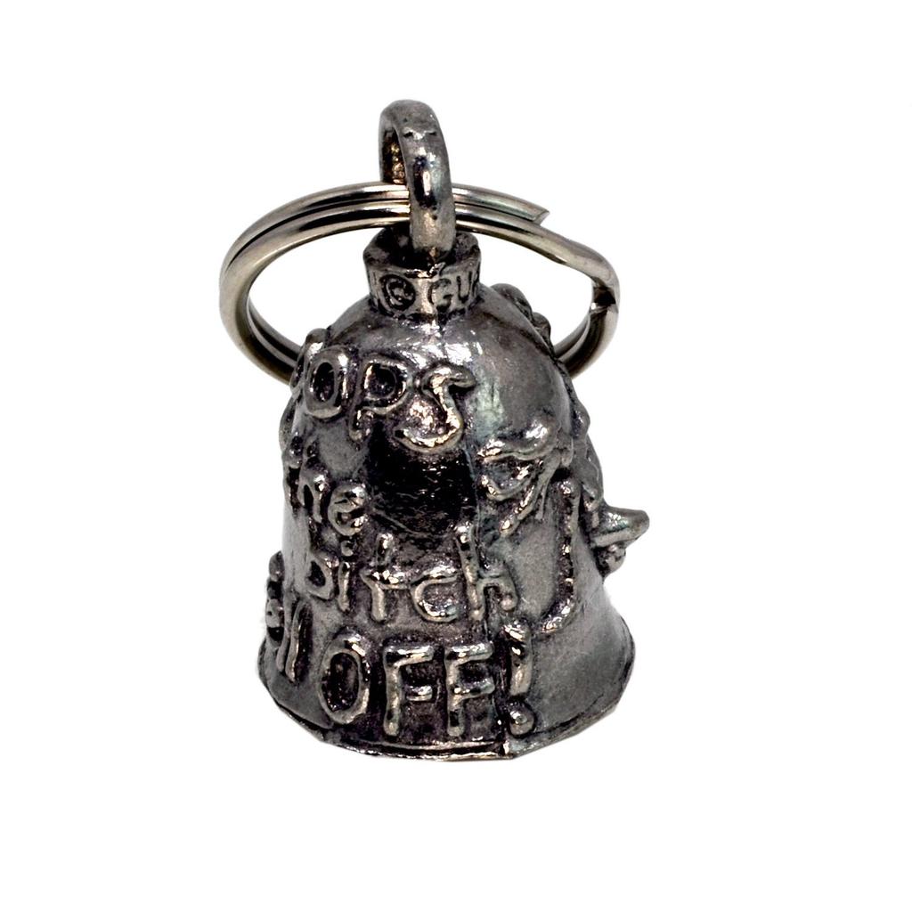 Guardian Bell USA AMGB-115 Biker Amulet Keychain Traffic Safety Bell Amulet