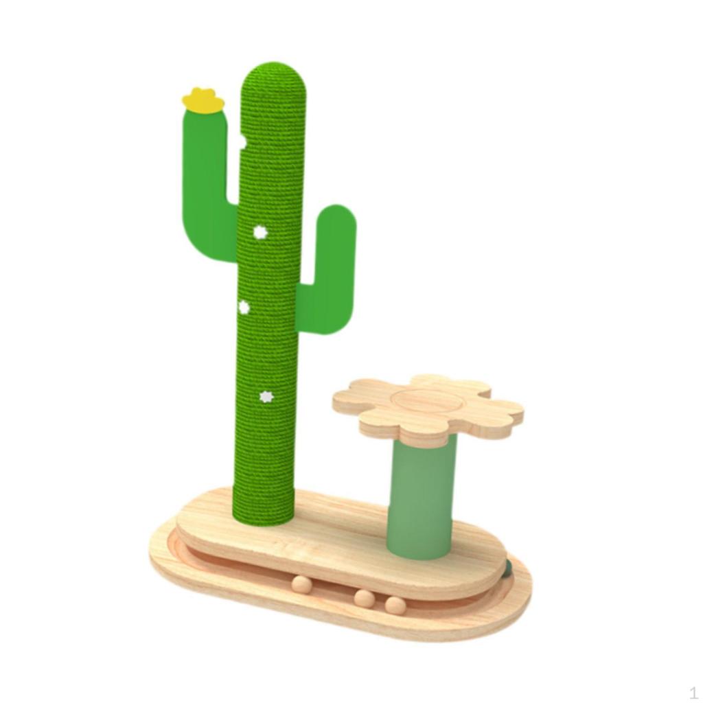 Cat Scratching Post ,Cats Climbing Tree, Kitty Play Furniture Protector ,Wooden Scratcher ,Grinding