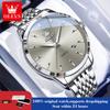 OLEVS 2907 Mens Watch Original Simple Quartz Watches For Man Waterproof Luminous Date Display Male Hand Clock Reloj