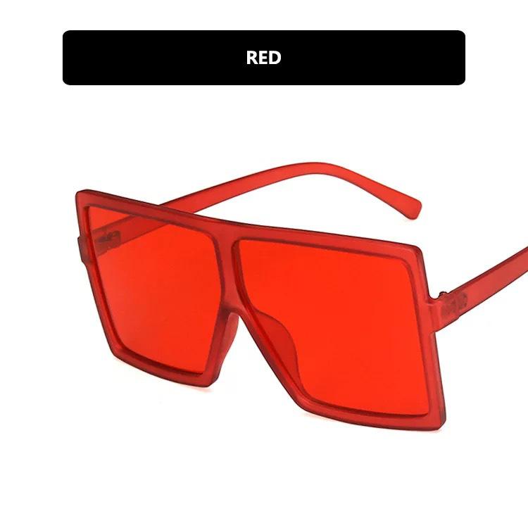 Retro Large Square Frame Sunglasses - European & American Street Style 2020