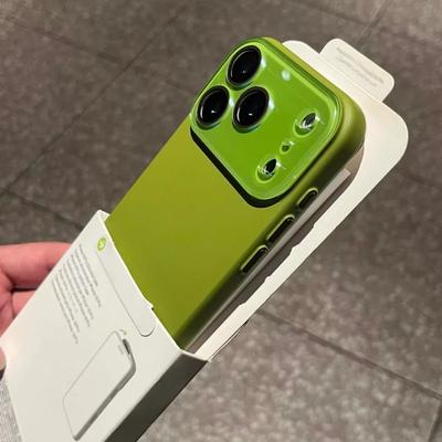 Funda de Teléfono Mate de Lujo con Protección de Lente de Cámara de Cristal Completo Para iPhone 17 16 15 14 Plus 13 12 Pro Max 17Pro Air Funda a Prueba de Golpes
