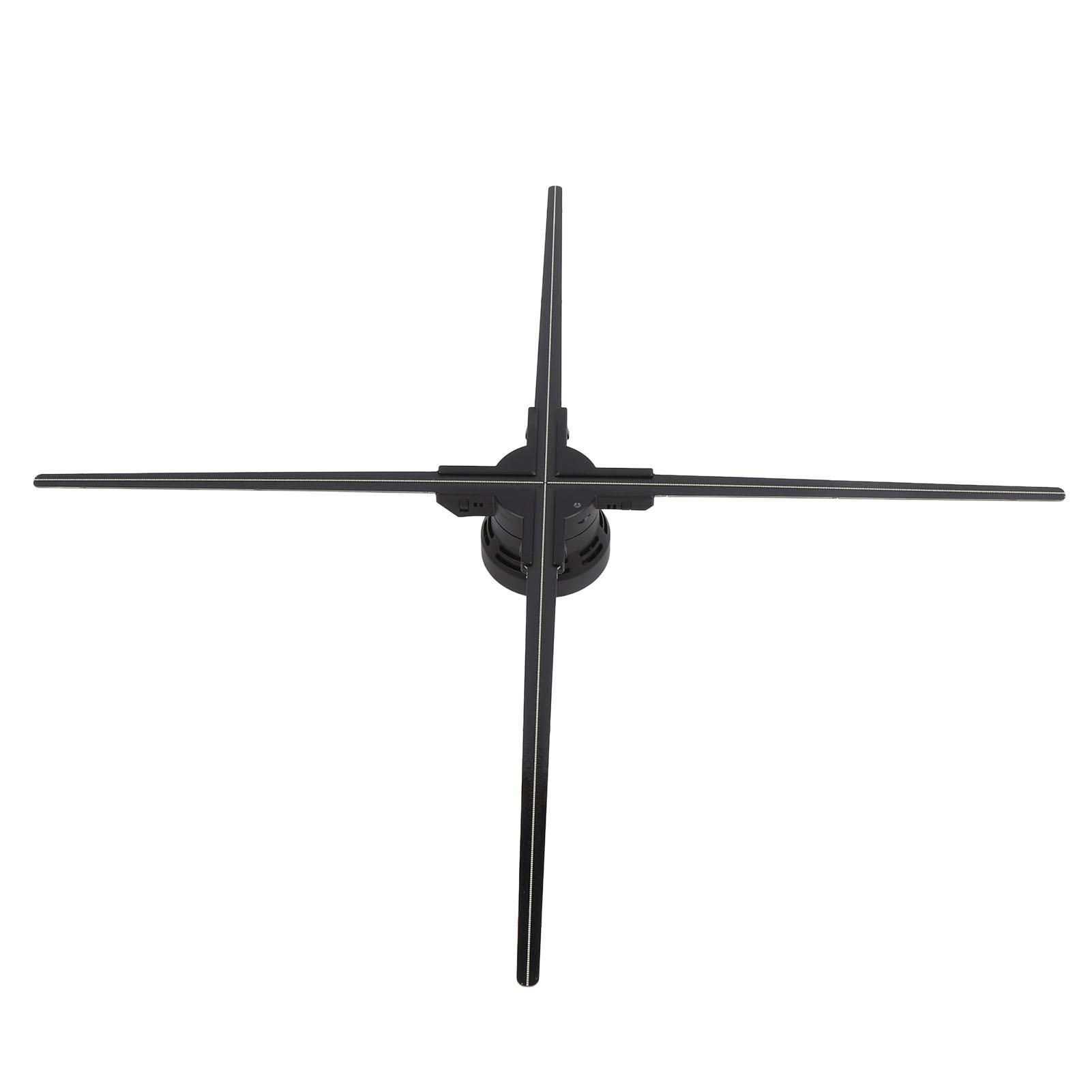 

3D голографический вентилятор 1024LED 2000x1024 WiFi APP Control голографический рекламный дисплей с 8 ГБ памяти EU Plug