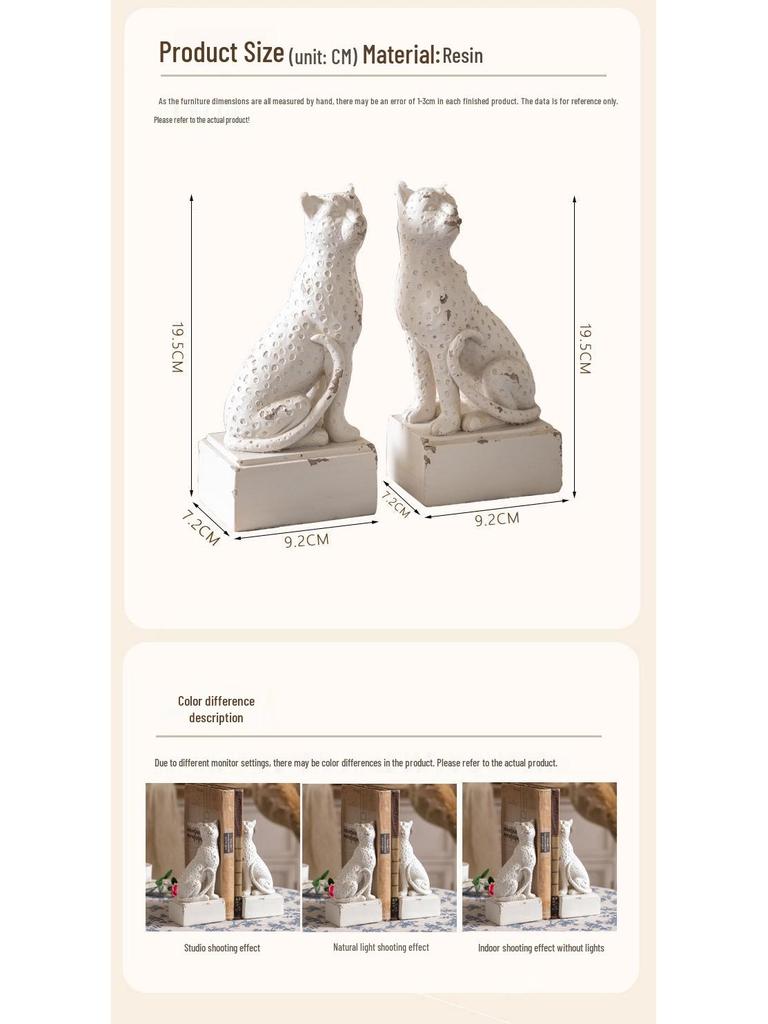 Vintage Waschbär Harz Buchstütze – Einzigartige Bibliotheksdekoration