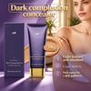 Special Concealer for Dark Skin Tone, Universal for Face and Body, Lightweight, Obedient, Moisturizing Texture, Not Easy  To Get Stuck 74g