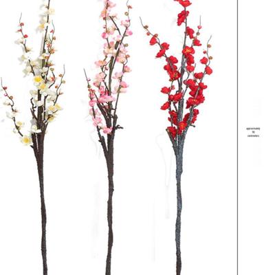 Pflaumenblüte & Winter-Süßstoff Künstlicher Blumenstrauß für die Innendekoration