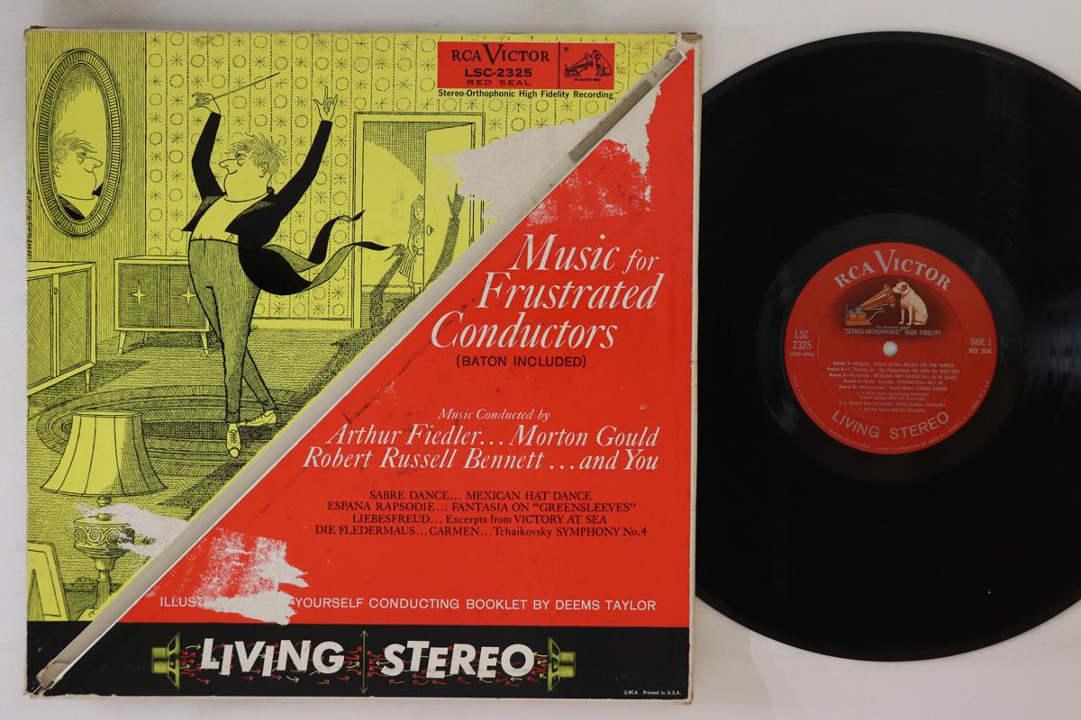 

LP Record VARIOUS Music For Frustrated Conductors LSC2325 RCA VICTOR RED 1959 Germany Classical Used