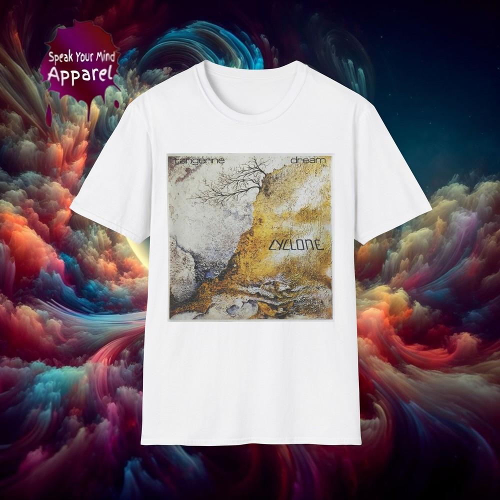 Soft Cotton T-Shirt. Tangerine Dream, Cyclone Unisex T-Shirt XXXXL