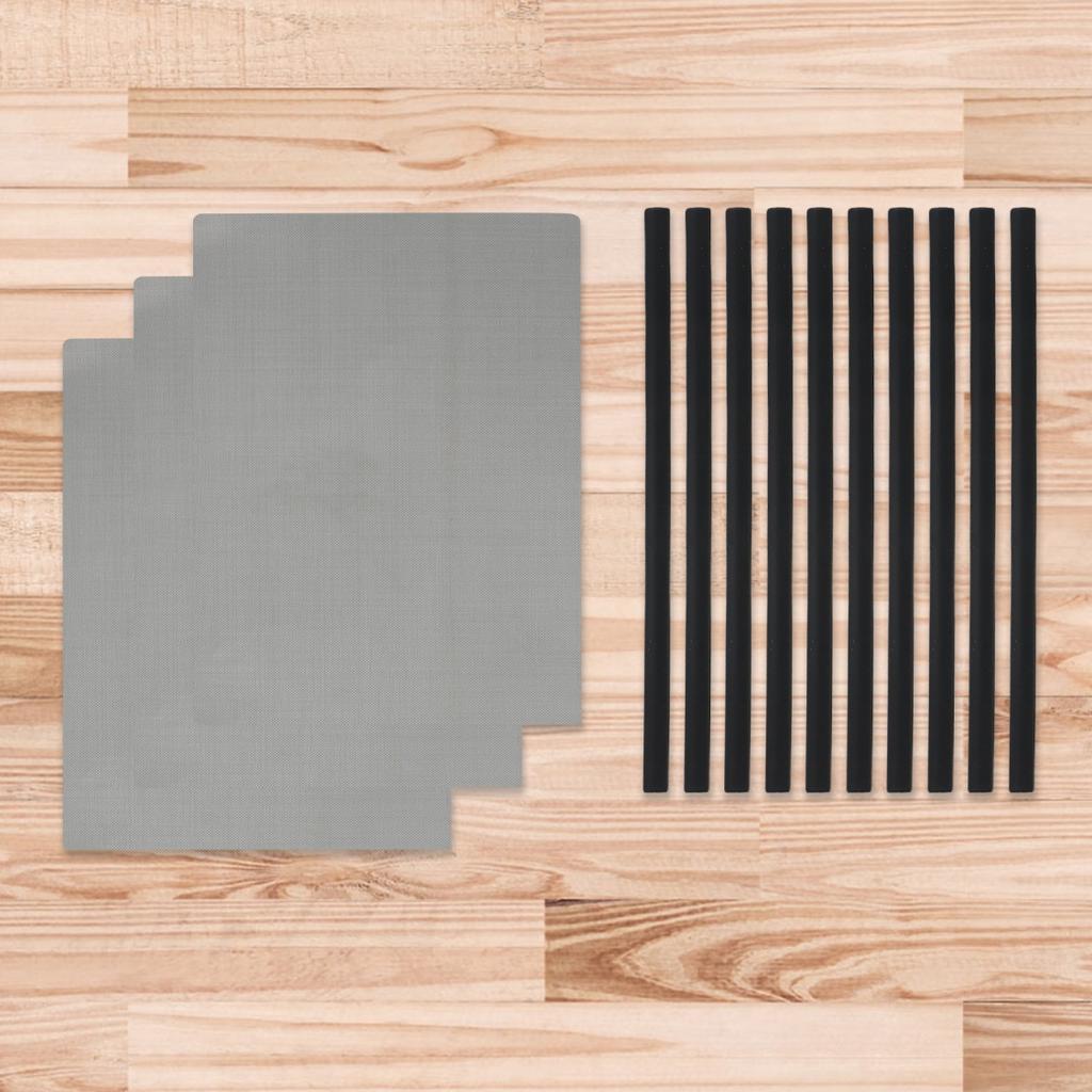 Kunststoffschweißset 10 Stäbe und Gitter für TPO und für PP-Anwendungen