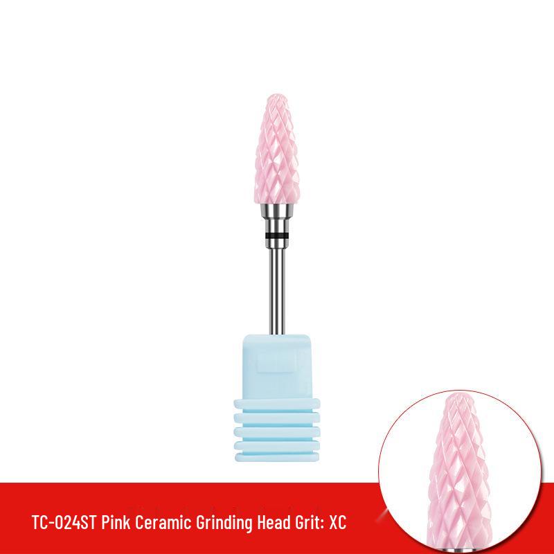 Single Bullet-Shaped Ceramic Nail Grinding Head 2.35