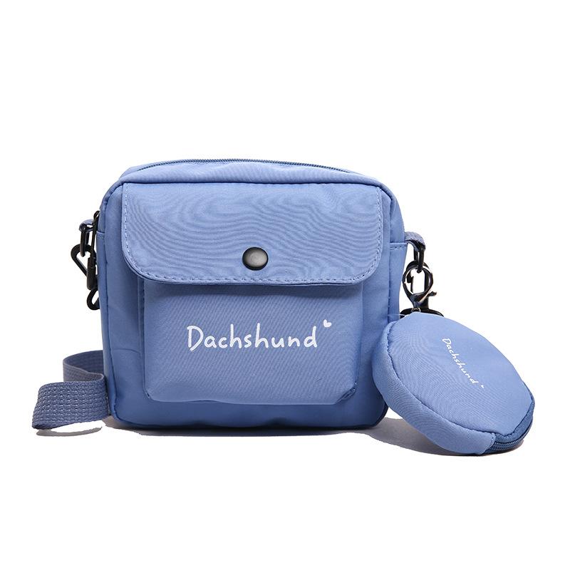 Nylon Cloth Bag Women's 2025 New Trendy Ins Small Fresh Shoulder Messenger Bag Versatile Student Lightweight Mobile Phone Bag