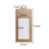 20PCS Gifts Boxes Kraft Paper Jewelry Display Box Necklace Display Card  Valentine's Day