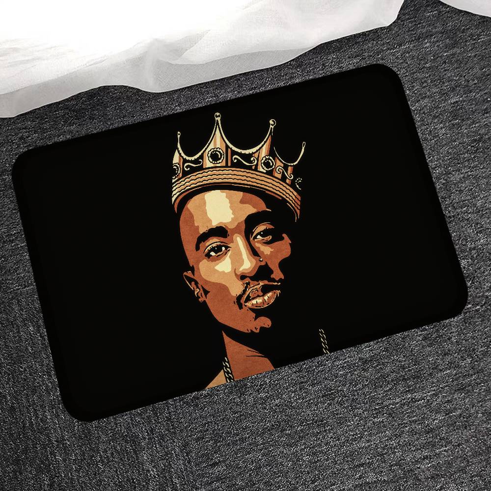 Rapper T-Tupac S-Shakur Küchenmatte Billiger Rutschfest Modernes Wohnzimmer Balkon Bedruckt Modernes Wohndekor