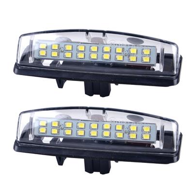 2Pcs LED License Number Plate Light For IS200 300 99-05 LS430 00-06 GS300 400 430 97-04 ES300 330 01-05 RX300 330 350 03-08