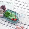 Multifunctional Bento Box Silicone Collapsible Lunch Box Food Storage Container   Microwavable Portable Picnic Camping Outdoor