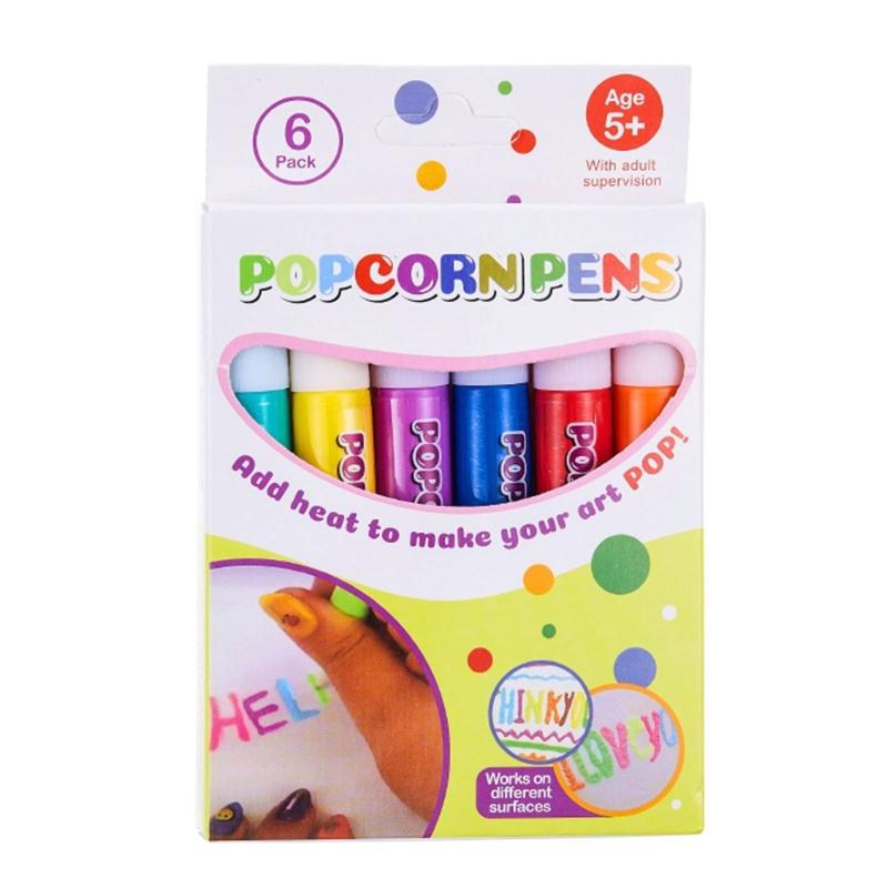 Expandable Three Dimensional Puffing Art Pen Bubble Drawing Tool Pen For Kids Card Making Educational Painting Tool