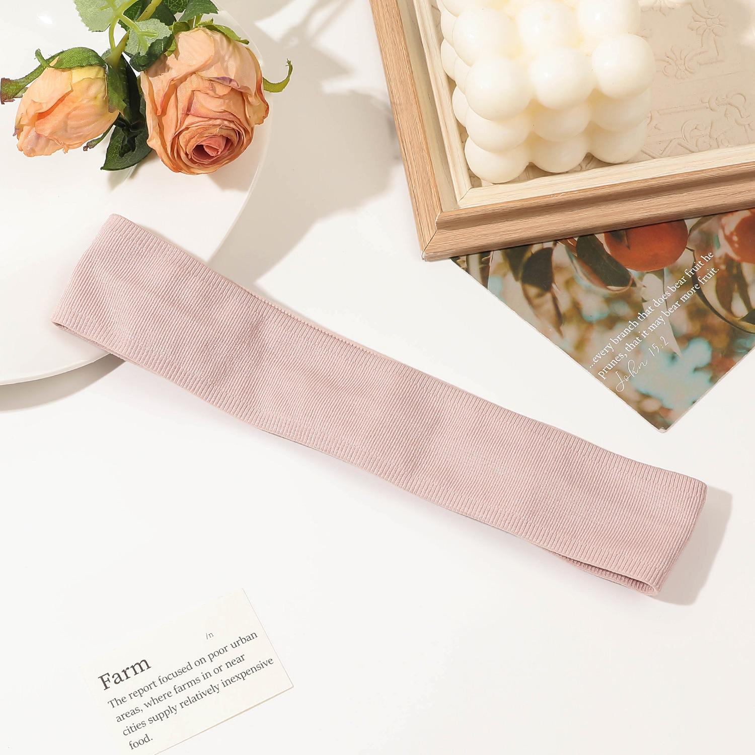Non-Slip Sports Headband - Sweat-Absorbing, High Elasticity Knitted Hair Tie