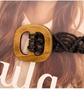 Korean Style Retro Ethnic Woven Belt: Chic & Versatile Waist-Cinching Accessory for Dresses