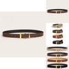 Trendy Ladies Waist Belt With Metal Buckle And Pu Fabric For Everyday Style