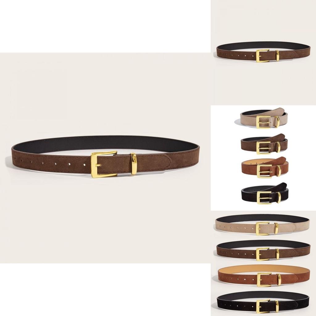 Trendy Ladies Waist Belt With Metal Buckle And Pu Fabric For Everyday Style