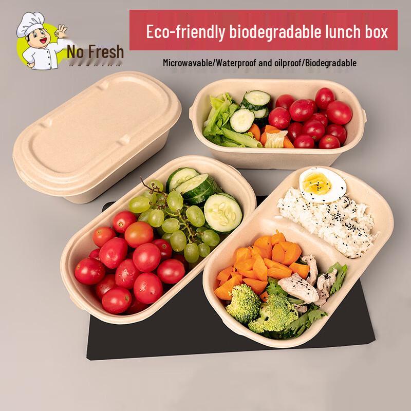 Biodegradable Disposable Pulp Food Containers