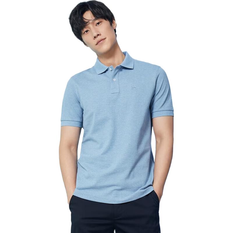 YOUNGOR Men s Summer Business Casual Short Sleeve T-Shirt GSPC533011IFA 3XL