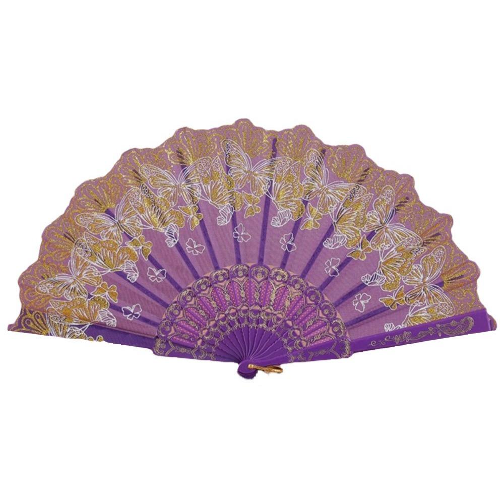 Handgehaltener Dekofächer Spitze Handfächer Fotografie Requisiten Tanzfächer Hanfu Zubehör