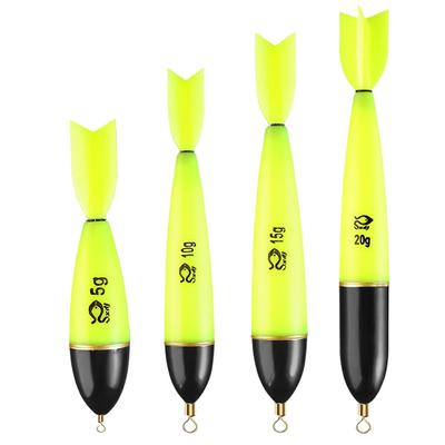 1-8PCS Luminous Fishing Floats Fishing Light Up Bobbers Fishing Night Float Night Fishing Accessories For Sea Ocean Rock Fishing