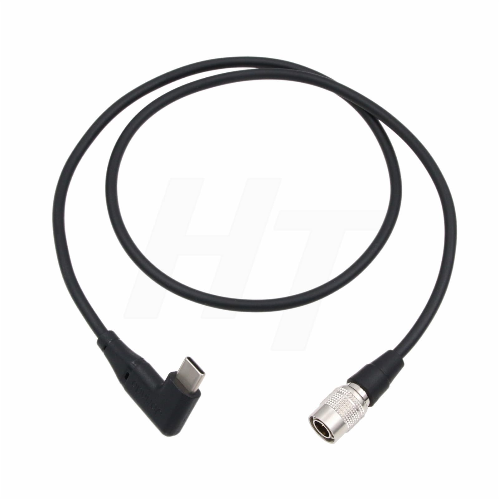 

HangTon PD QC Power Bank 12V USB C to Hirose 4-Pin Power Cable for Zoom F4, F8, F8N Pro Audio Recorder, 90 Degree Right Angle, 60cm